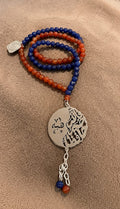 Handmade Prayer Beads with 99 Yemeni Agate Beads
