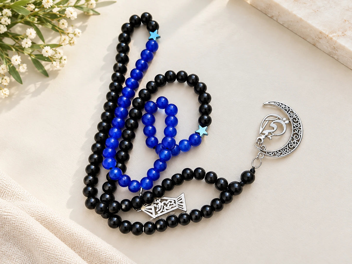 Alabaster prayer beads
99 beads