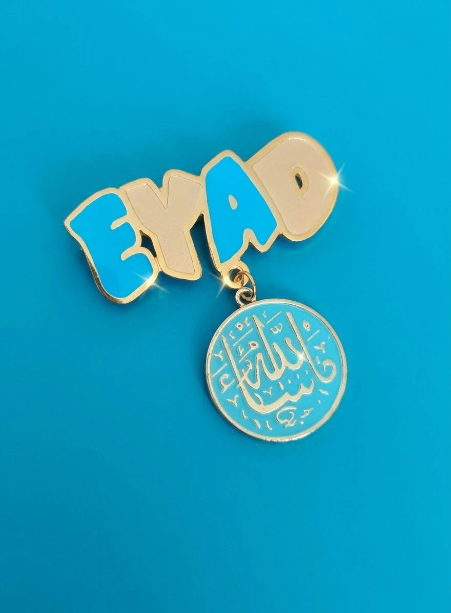 Gold-plated pin