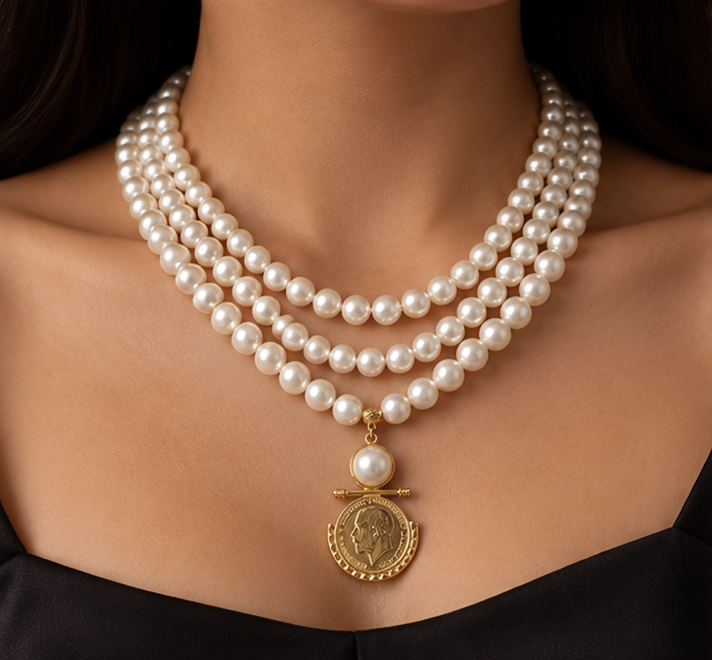 Majorca Pearl Necklace