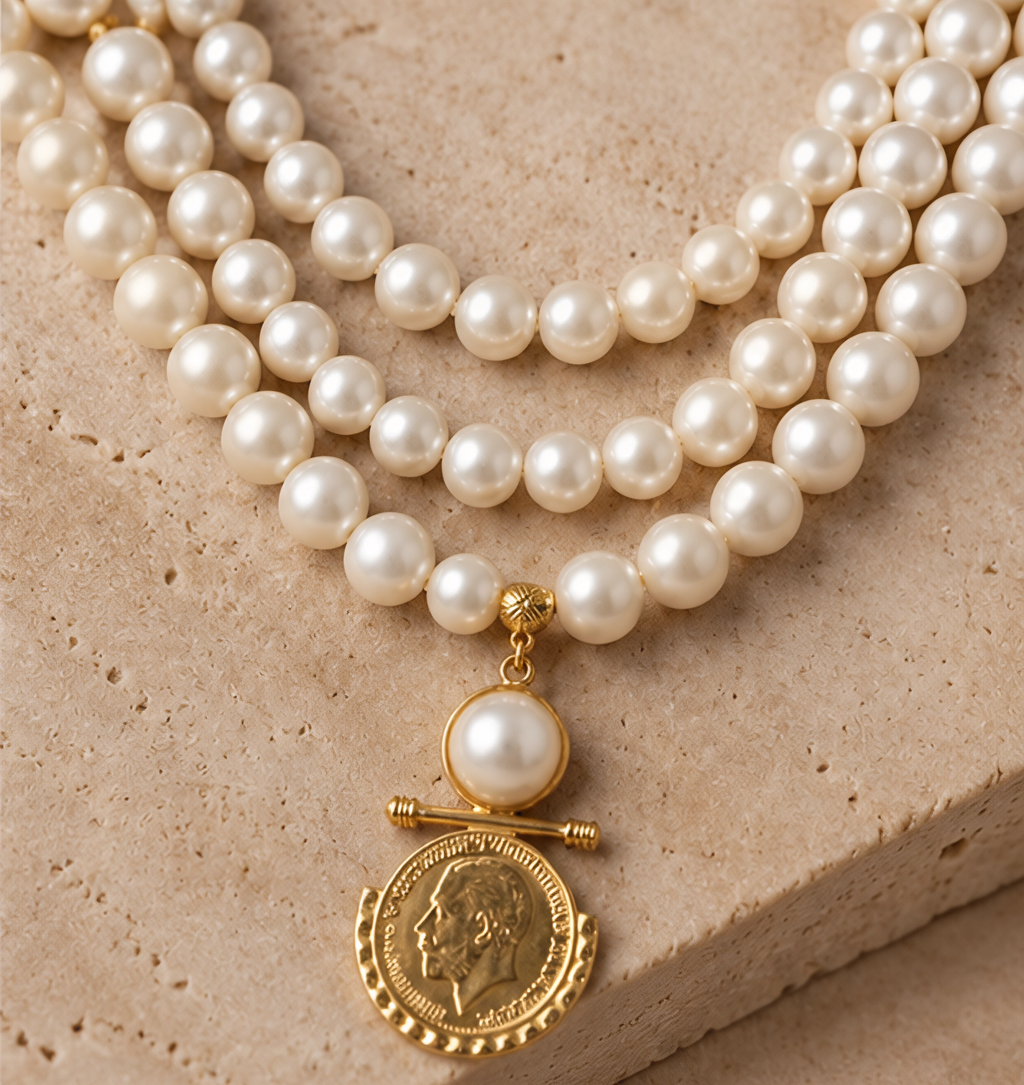 Majorca Pearl Necklace